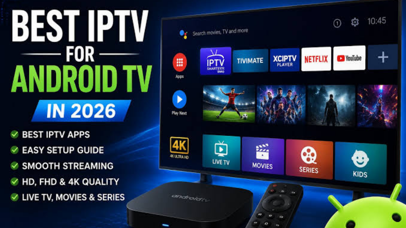 Best IPTV for Android TV UK The Complete Guide to Fast & Reliable Streaming