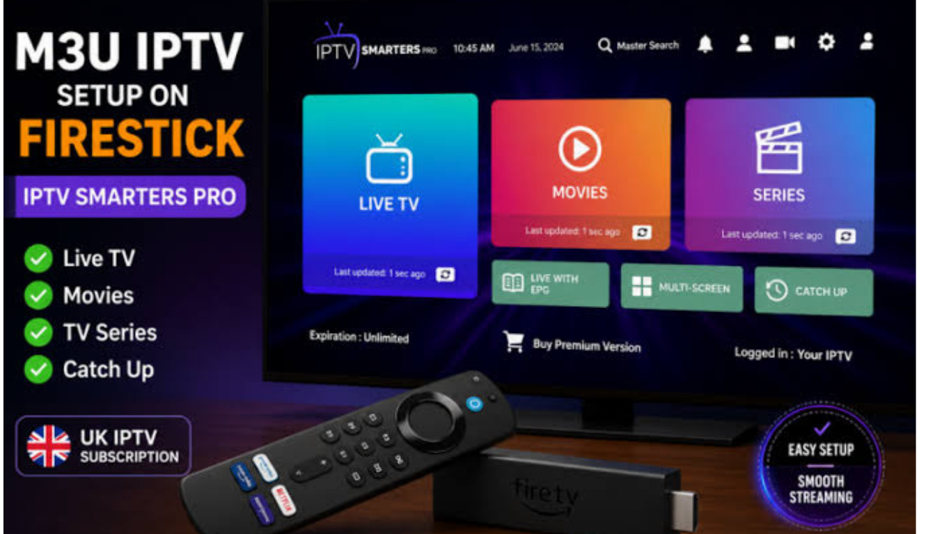 IPTV for Firestick UK The Complete Beginner's Guide