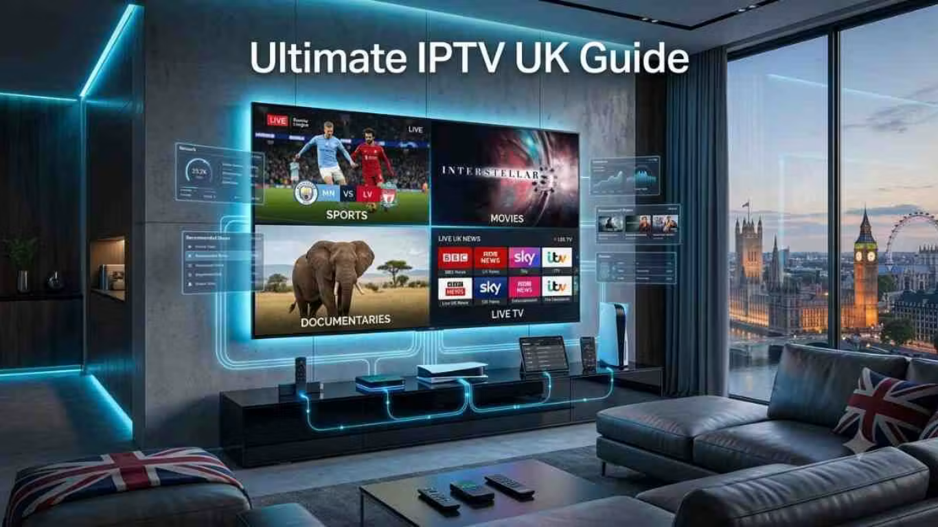 IPTV Streaming UK The Complete Guide to Better Home Entertainment